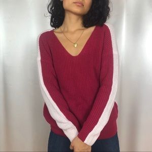 BDG Two toned Knit Sweater